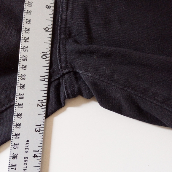 Levi's 721 High Rise Skinny Jeans Black Size 31 - Picture 8 of 11